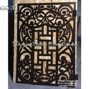 Custom Metal Entry Gate / Artistic & Unique Design / Made-to-order / Laser Cutting (32)