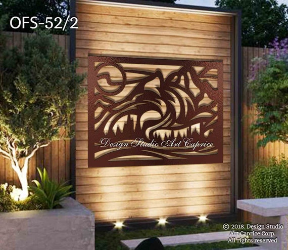 Decorative sale fence screen