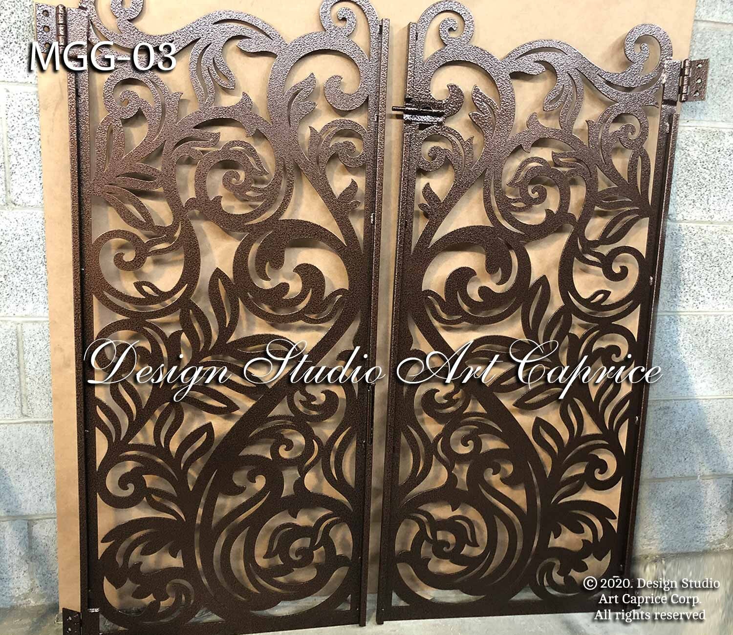 Custom Metal Entry Gate / Artistic & Unique Design / Made-to-order ...