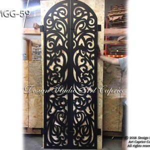Custom Metal Entry Gate / Artistic & Unique Design / Made-to-order / Laser Cutting (59)