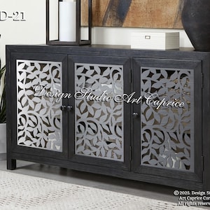 Leaves / Custom Made/ Kitchen & Wine Cabinet Metal Mullion Inserts / Personalized (21)
