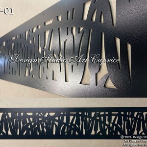 Aluminum Fence Topper /custom Order/ Metal Privacy Screen /fencing ...