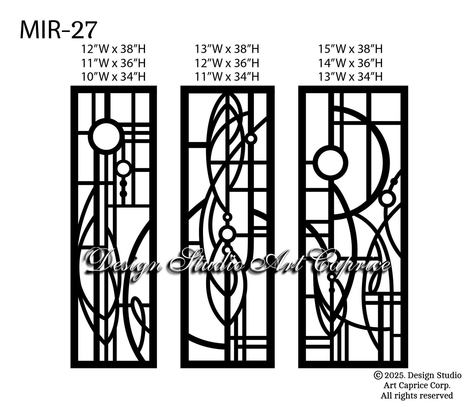 Abstract Modern Triptych/ Modern Interior Railings /decorative Laser ...