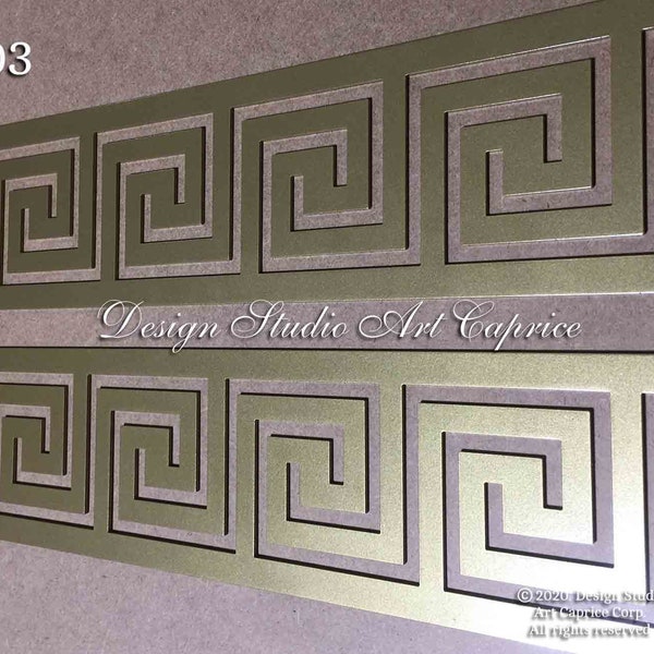 Decorative 3D Wall Art | Custom Designed Metal Panel | Office, Home | Outdoor or Indoor Use (WAP-03)
