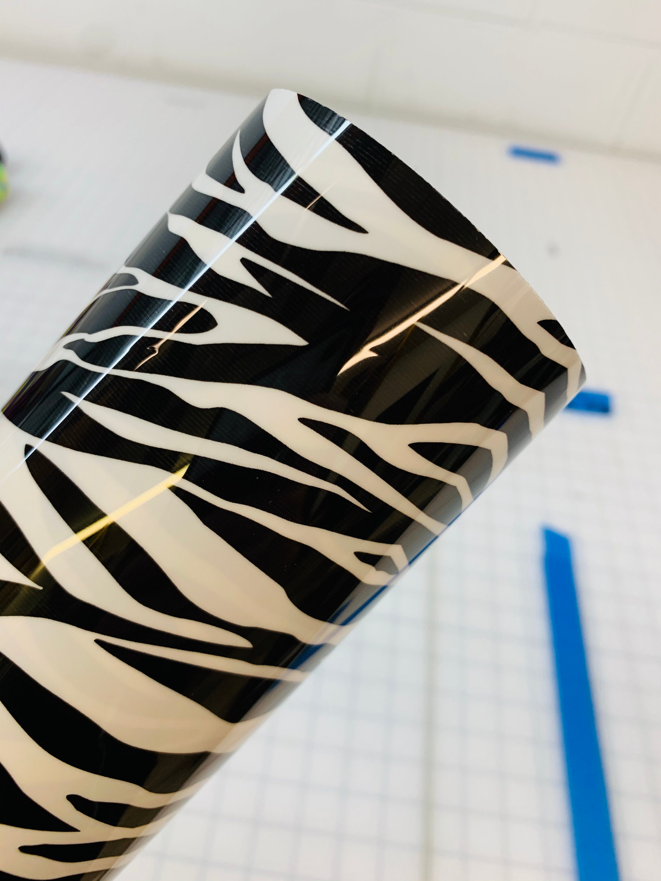 12x15 Sheet Zebra Print HTV Thermoflex Pattern Etsy