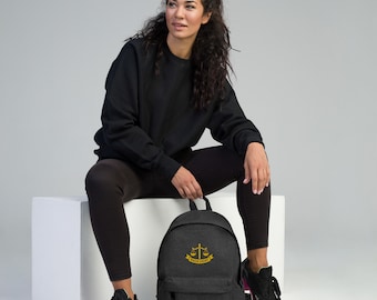 Pack Light Embroidered Backpack