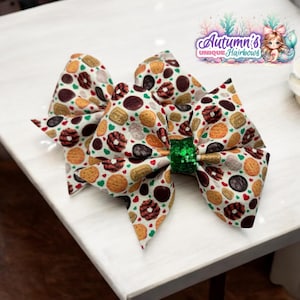 Girl Scouts Hair Bow | It’s Cookie Time | Girl Scouts | Hair Bows | Cookies | Little Girls | Pigtails