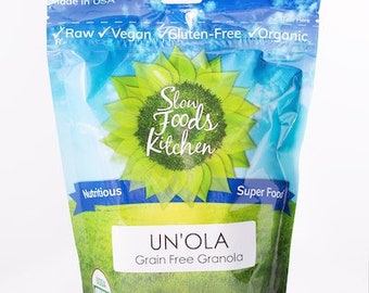 Cranberry Un'Ola [Grain Free Granola] Vegan, Gluten Free, No White Sugar