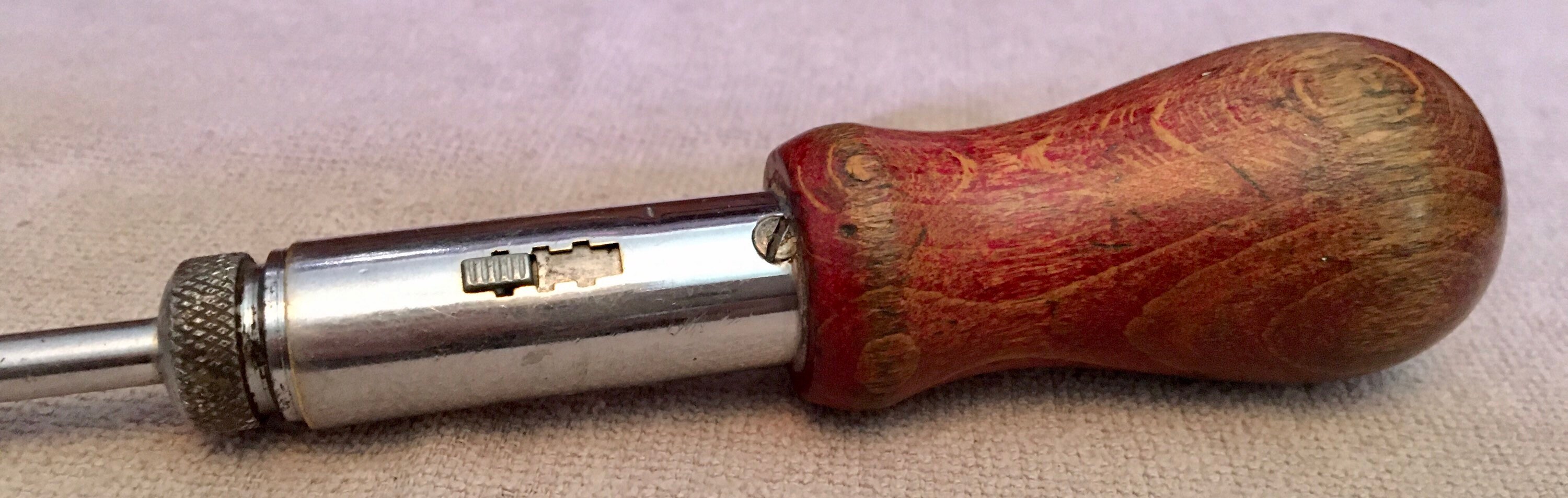 Vintage Guys Ratchet Screwdriver antique wood working Etsy