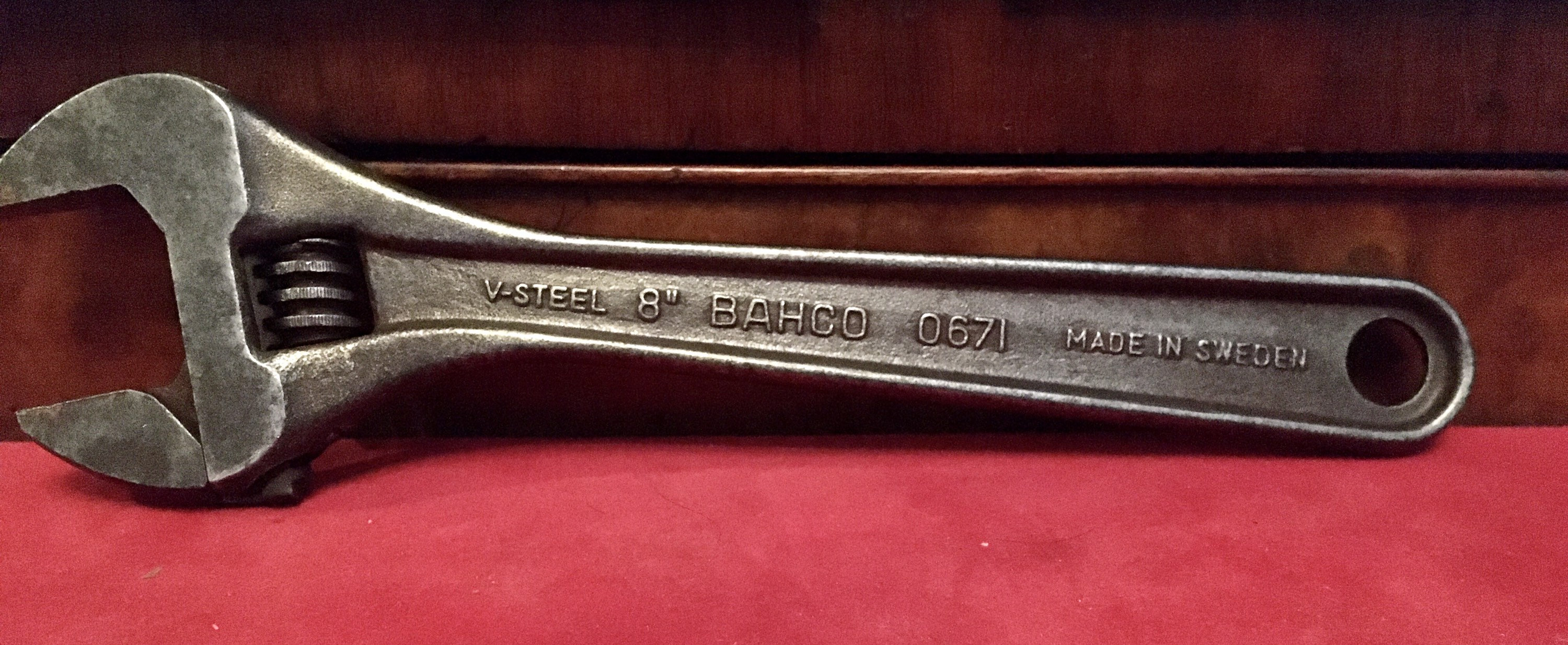Vintage 8 Bahco 0671 Adjustable Spanner Made in Sweden Etsy UK