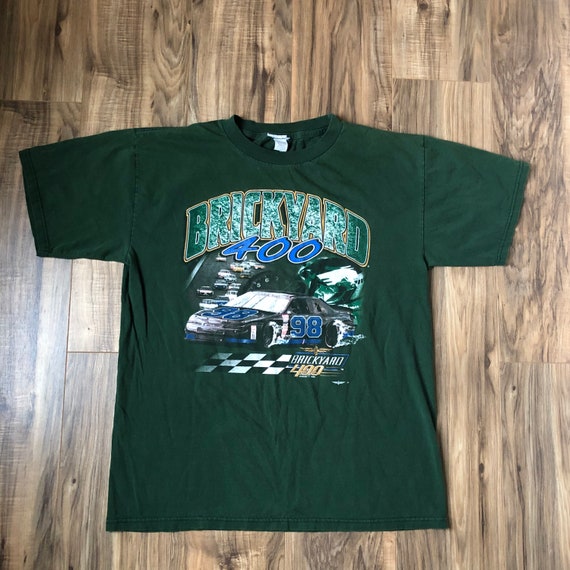 Nascar T Shirt XL Vintage Brickyard 400 1998 India