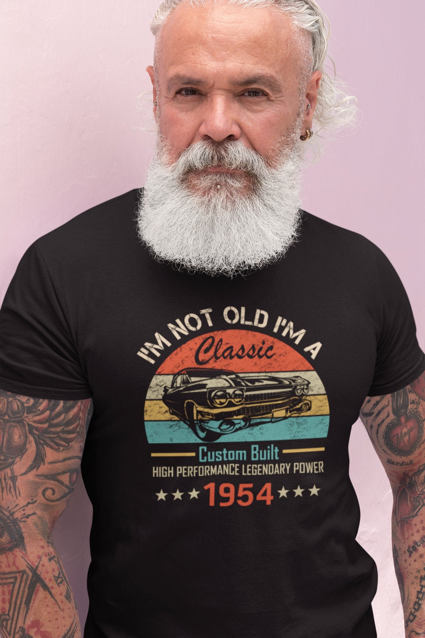 76th Birthday Gift - I'm Not Old I'm Classic Car 1943 Tshirt 76th Birthday Gift - I'm Not Old I'm Classic Car 1943 Tshirt