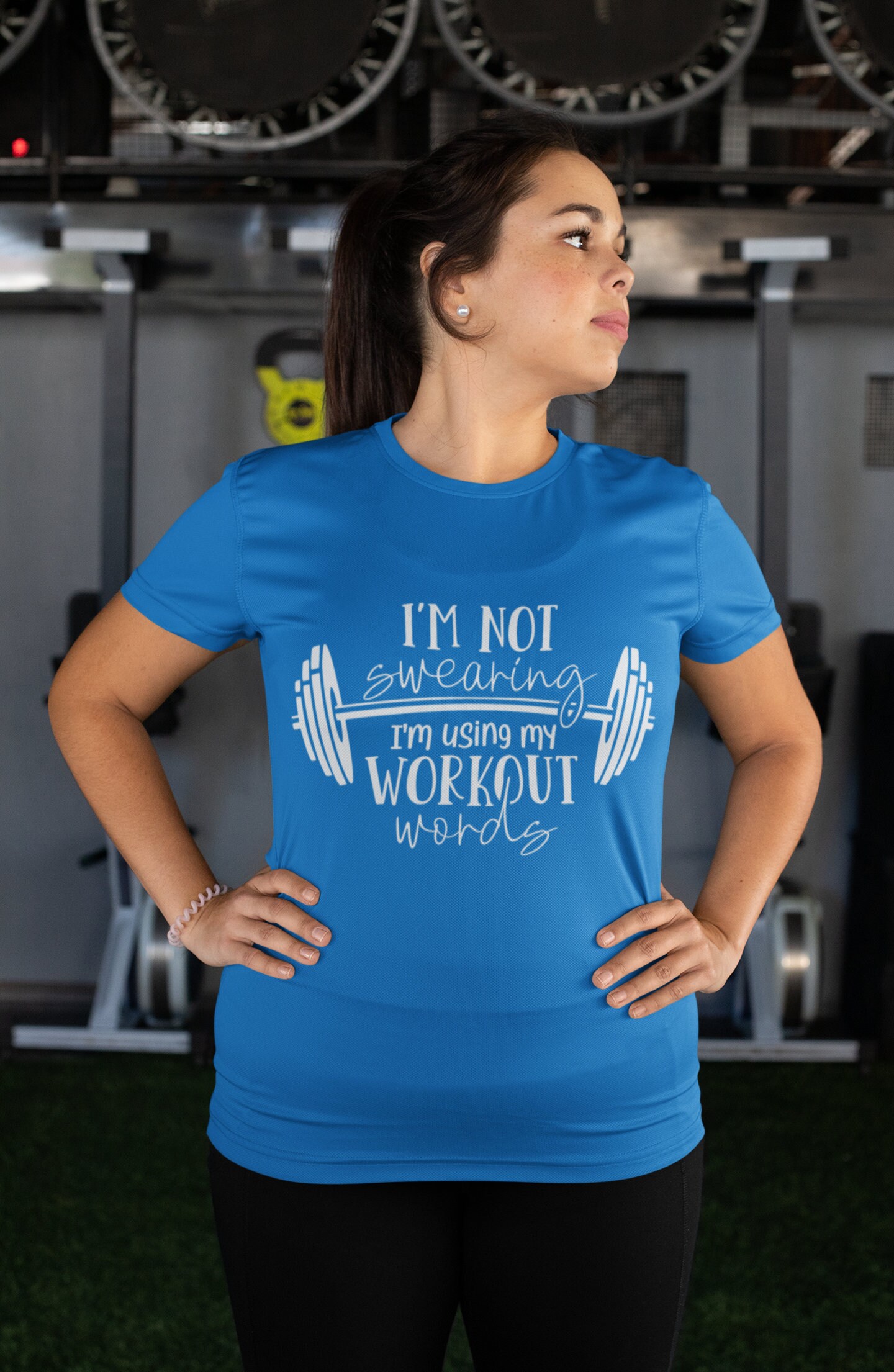 Im Not Swearing Gym Tee Gym Shirt For Workout Tee Funny Gym Tee Graphic Tee Workout Shirt Graphic Tees for Women