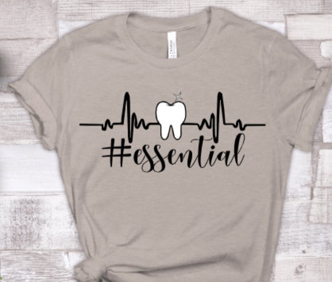 Dentist Shirt Essential Worker Dental Shirt Essential Etsy