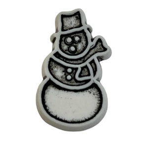 Knopen in overvloed Koop sneeuwpop-vormige knopen knutselen en naaien - Little Snowman
