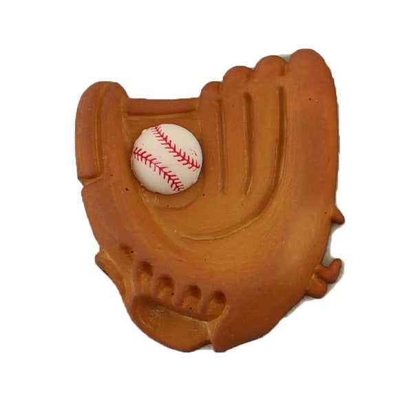 Buttons Galore Crafts & Sewing Buttons - Baseball Glove with Ball