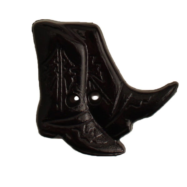 Boutons à gogo acheter en vrac Craft & Sewing Buttons - Cowboy Boots