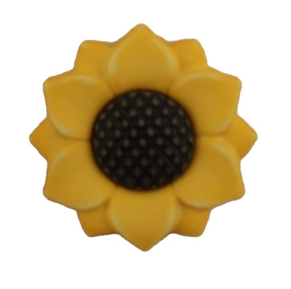 Buttons Galore Bulk Buy Craft Sewing Buttons Sunflower