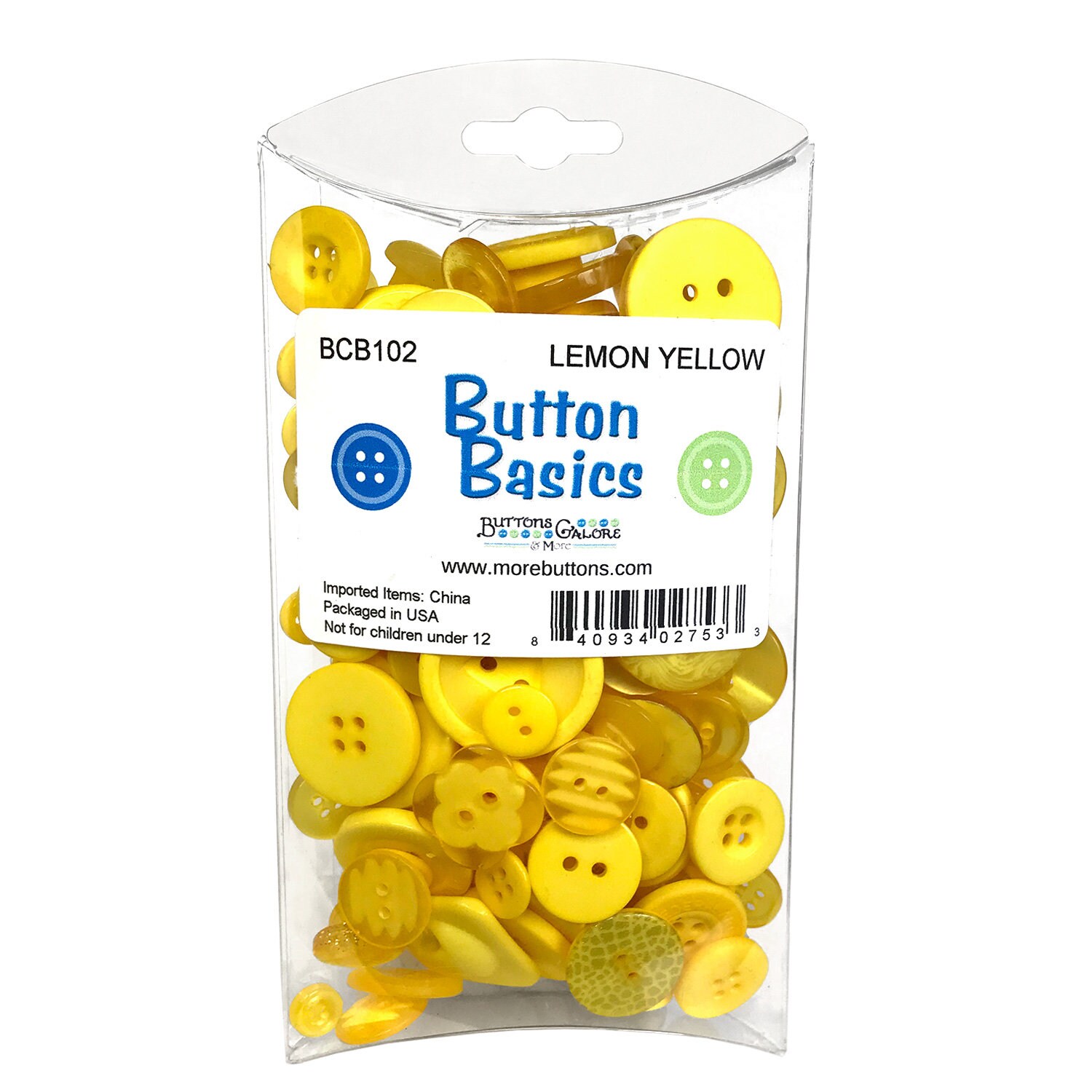 Lemon Yellow Sewing Buttons: Craft Supplies, 150+ Pieces - Etsy