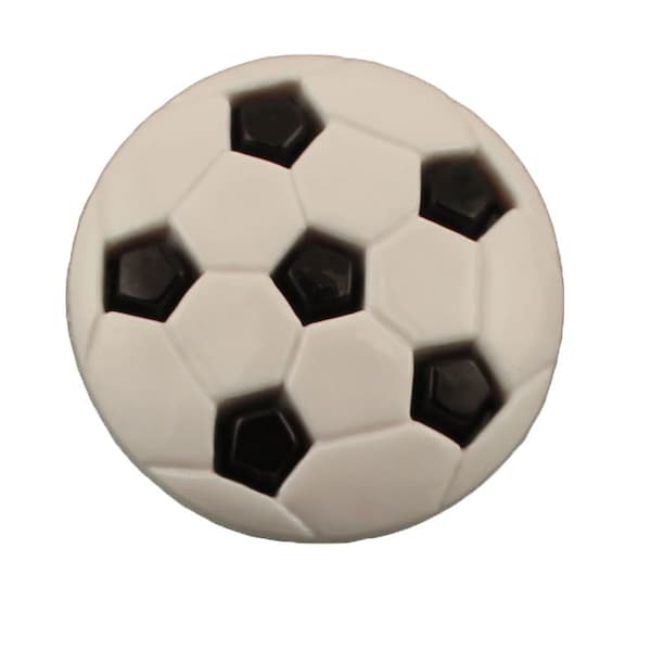 Buttons Galore Bulk Buy Craft & Sewing Buttons -  Soccer Ball