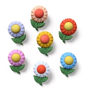 Knoppen in overvloed - Floral Frenzy - Nieuwigheidsknoppen voor naaien en handwerk