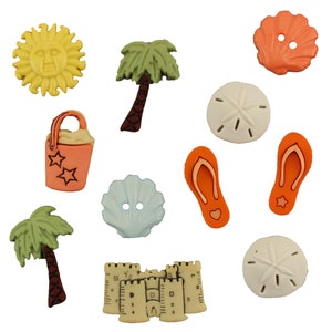 Buttons Galore Crafts & Sewing Buttons - Beach Bum