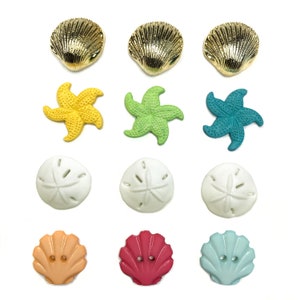 Buttons Galore Crafts & Sewing Buttons - Beach Treasures
