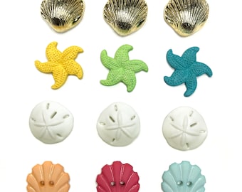 Buttons Galore Crafts & Sewing Buttons - Beach Treasures