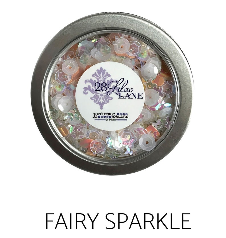 Buttons Galore Craft Sequins in Aluminum Storage Tin - 30 Grams - Canada