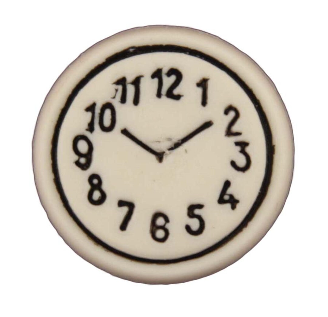 Buttons Galore Crafts & Sewing Buttons - Clock - Etsy