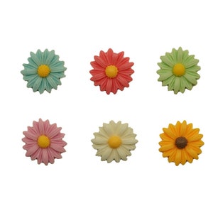 Fun Flowers Flat Back Versieringsset - Knopen in overvloed Flatbackz
