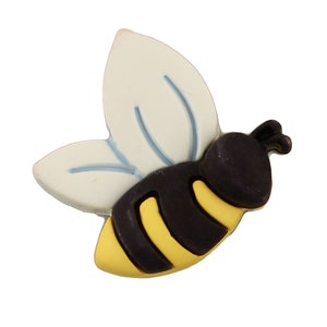 Knopen in overvloed Nieuwe ambachtelijke en naaiknoppen - Bumble Bee-knopen voor doe-het-zelfprojecten