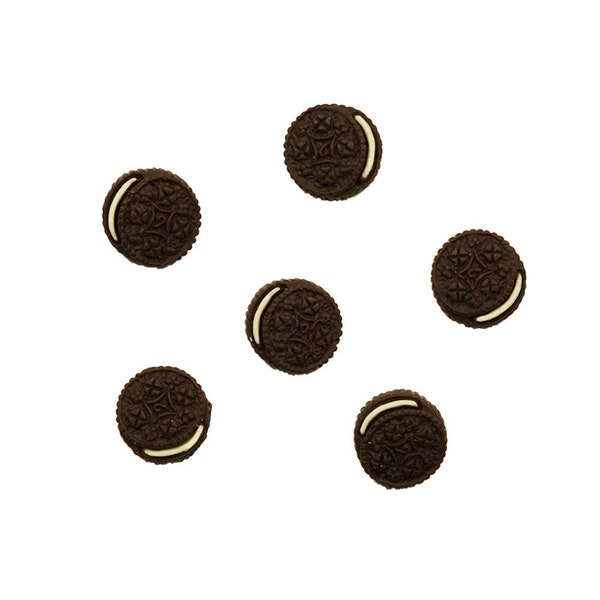 Cookie Sandwich Flat Back Embellishment Set - Buttons Galore Flatbackz