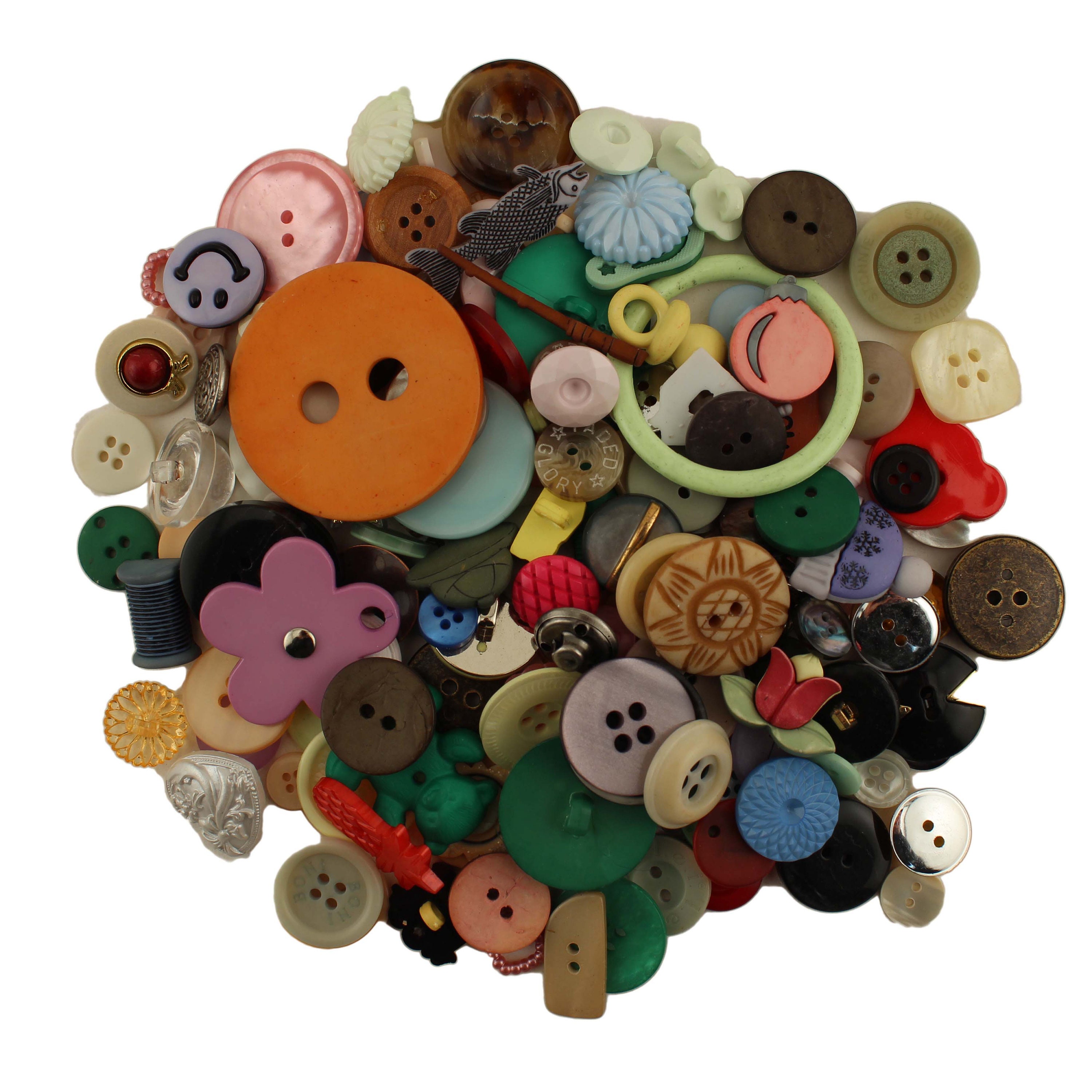 Buttons Galore and More Bulk Buttons - School Days - 100 Buttons