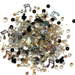 Buttons Galore Gemstones, Sequins, Seed Bead and Half Pearl Mix -Concerto