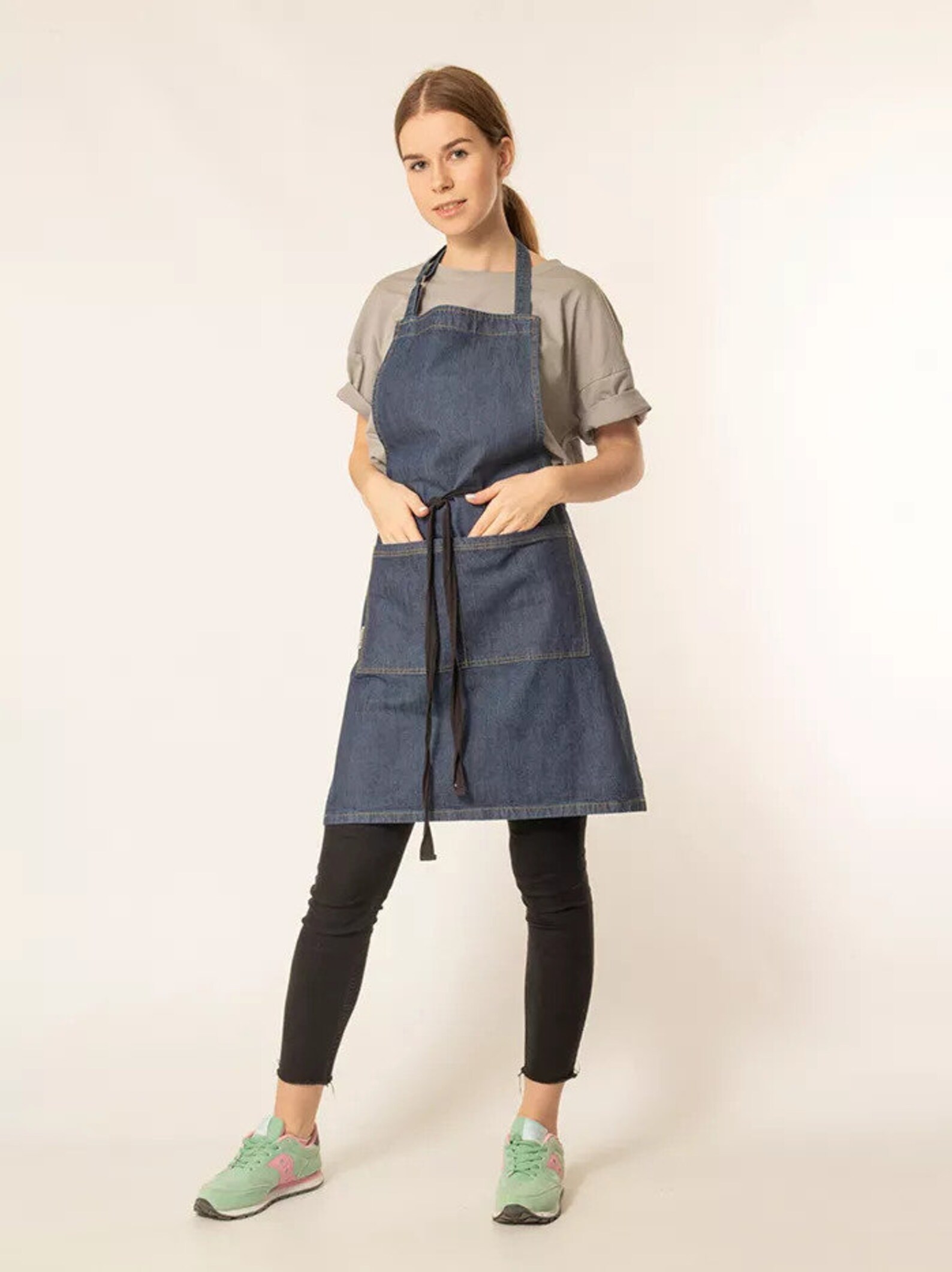 Smock Workwear Salon Apron Essential Worker Hairdresser Etsy