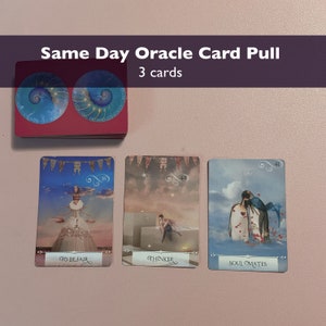 Same Day Oracle Card Reading - 3 Card Pull
