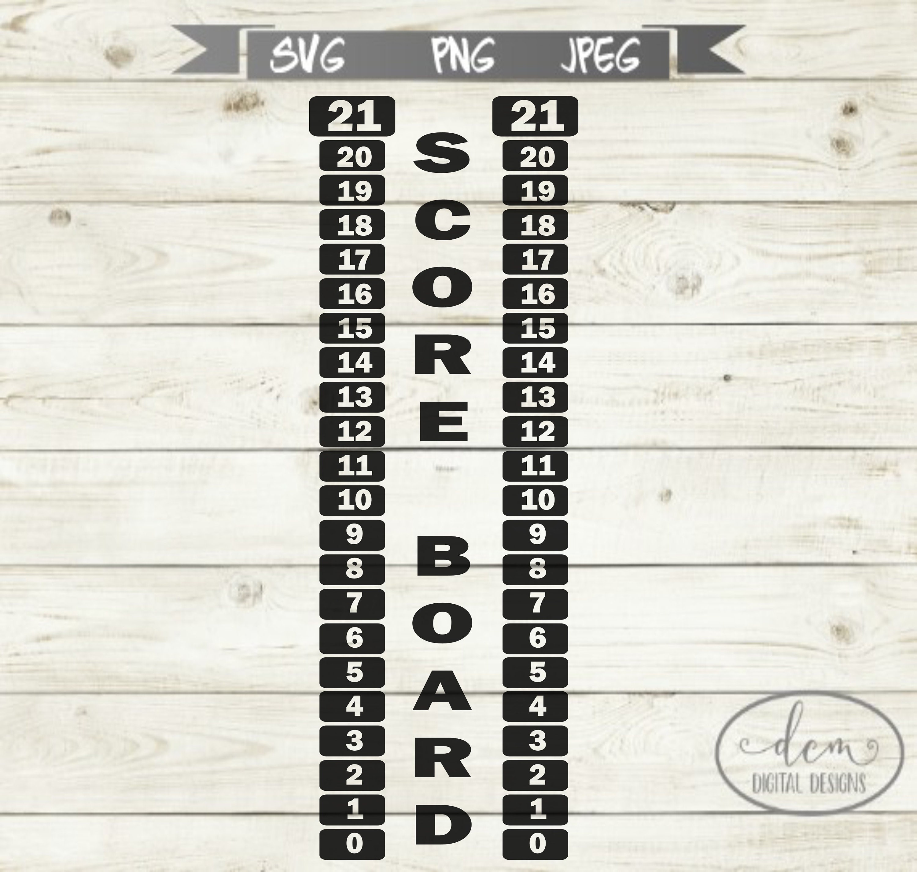 Download Cornhole Scoreboard Svg Instant Download Printable File Etsy