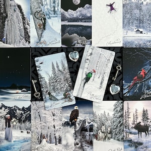 Jeu de tarot de la saison hivernale image 2
