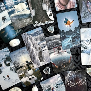 Jeu de tarot de la saison hivernale image 5