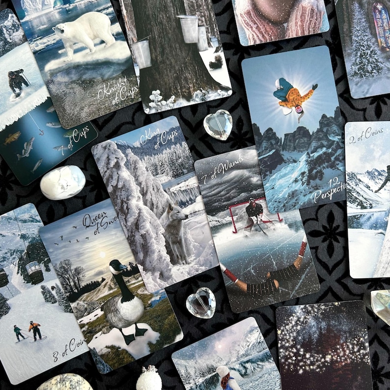Jeu de tarot de la saison hivernale image 5