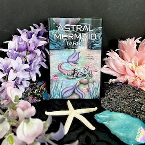 Jeu de tarot de sirène astrale