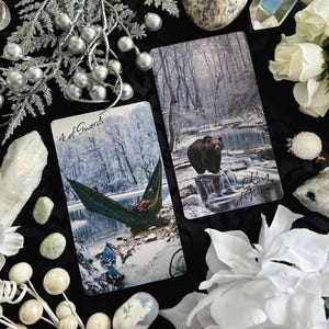 Jeu de tarot de la saison hivernale image 15