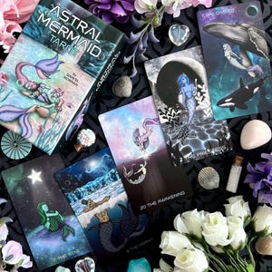 Baraja de Tarot de la Sirena Astral imagen 1
