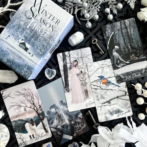 Baraja de tarot de la temporada de invierno