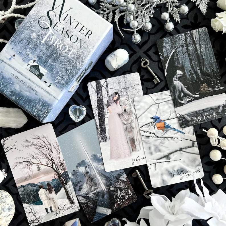Jeu de tarot de la saison hivernale image 1