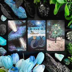 Baraja de Tarot de la Sirena Astral imagen 6