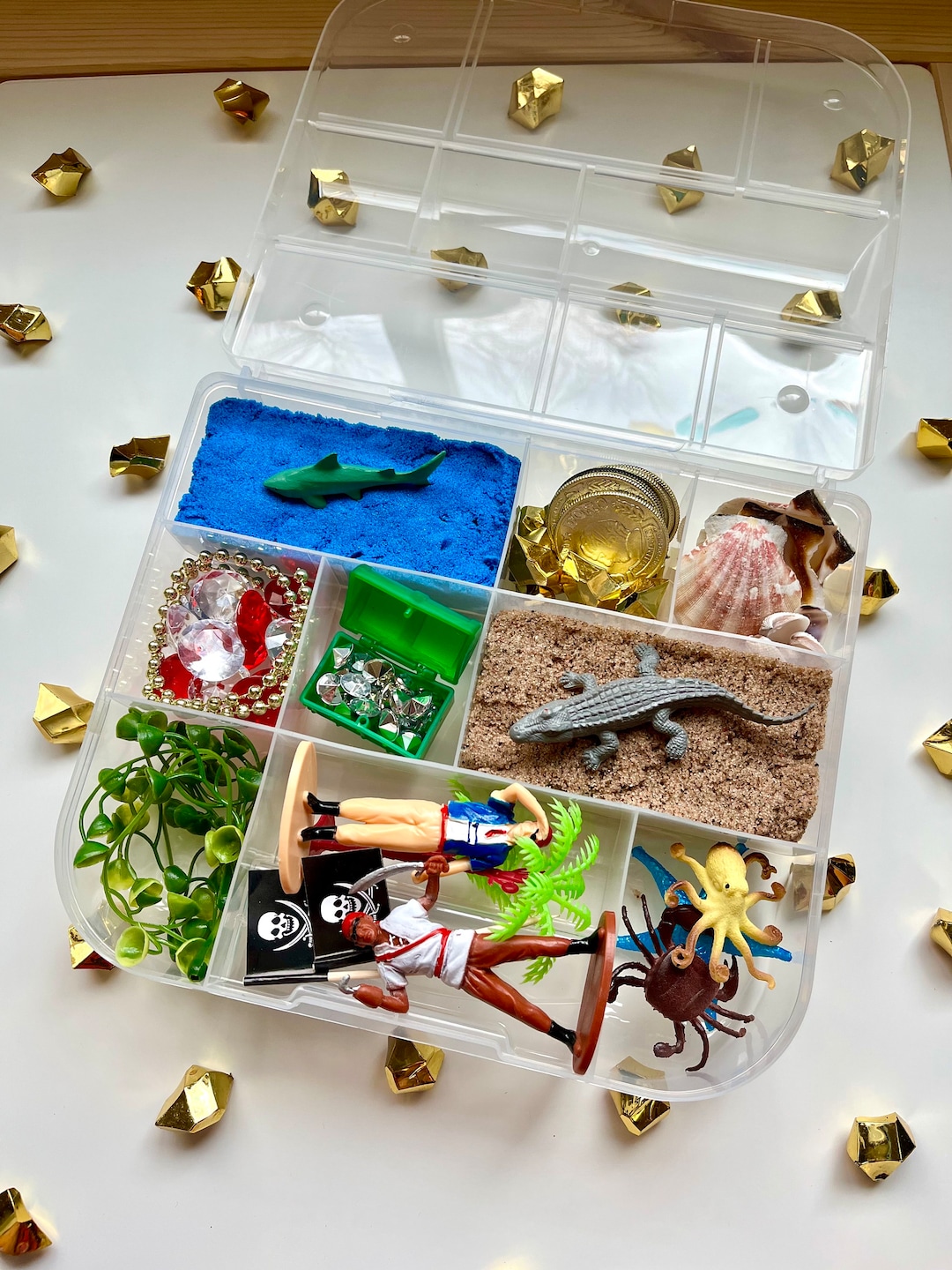 Pirate Sensory Kit | Sensory Sand Kit | Treasure Hunt | High Seas ...