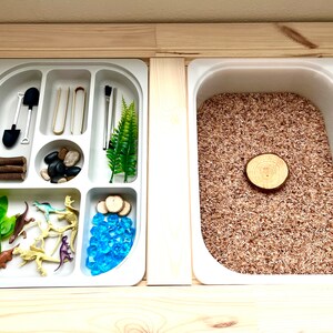 Dinosaur Excavation Pour & Play Sensory Kit | Flisat Activity Kit ...