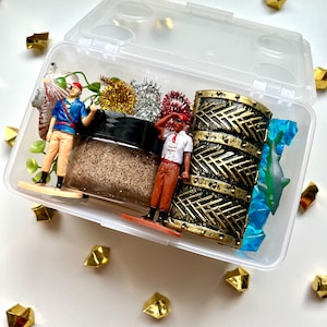 Pirate Mini Sensory Bin | Sensory Sand Kit | Treasure Kit | Busy Box